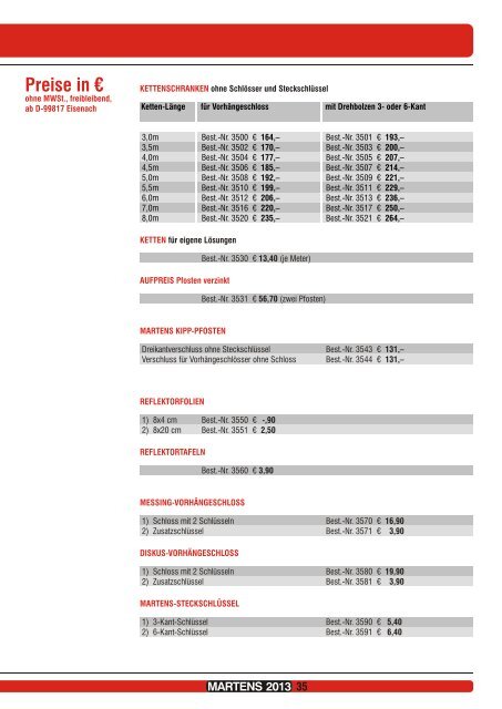 Martens Katalog 2013 - MARTENS Forsttechnik GmbH