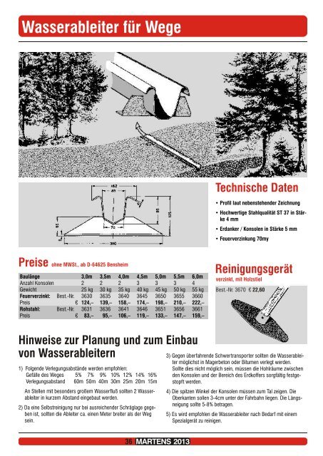 Martens Katalog 2013 - MARTENS Forsttechnik GmbH