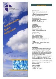 Impressum - Evangelischer Gemeinschaftsverband Pfalz e.V.