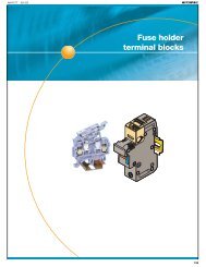 Fuse holder terminal blocks - Entrelec