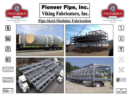 Fabrication / Assembly - Pioneer Pipe, Inc