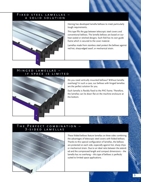 FOLDED BELLOWs - Hennig Inc