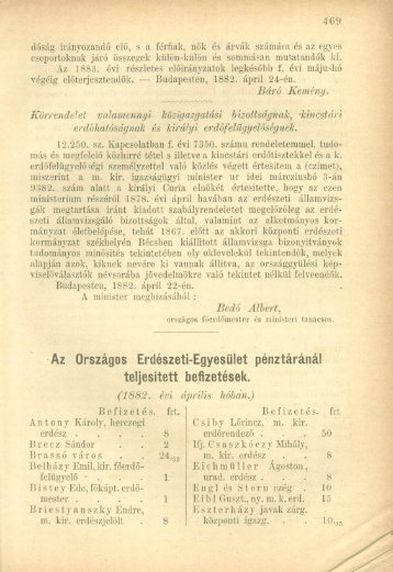 Erdészeti Lapok 1882. 21. évf. 5. füzet - EPA