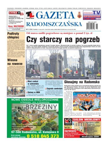 Czy starczy na pogrzeb - Gazeta Radomszczańska