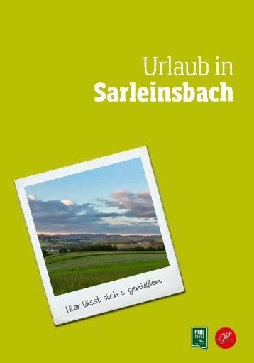 Urlaub in Sarleinsbach