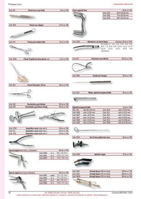 Catalog MEDISAL - medisal.ro