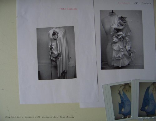 Fashion Designer Lena Meltzer Portfolio CV Contact