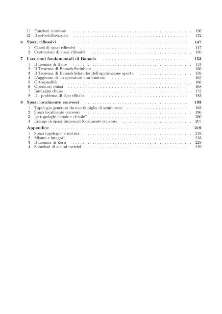 G. Gilardi, Analisi Funzionale - Dipartimento di Matematica