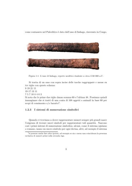 Capitolo 1 “Prematematica” e Matematica antica