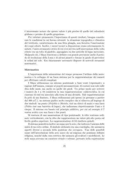 Capitolo 1 “Prematematica” e Matematica antica