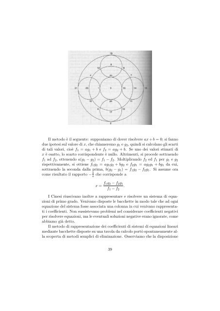 Capitolo 1 “Prematematica” e Matematica antica