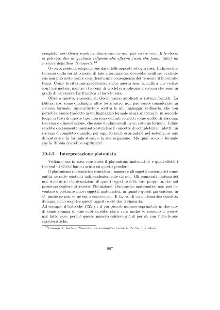 Capitolo 1 “Prematematica” e Matematica antica