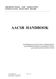View AACSB Handbook? - 建築署