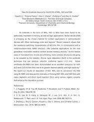 New Ni Amidinate Source for ALD/CVD of NiNx, NiO and NiSi ...