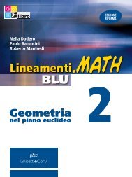 Lineamenti BLU .Math Nella Dodero Paolo Baroncini ... - Scuolabook