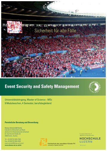 Event Security and Safety Management - SecureLINE