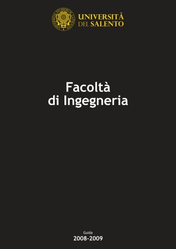 Facoltà di Ingegneria - Udu Lecce