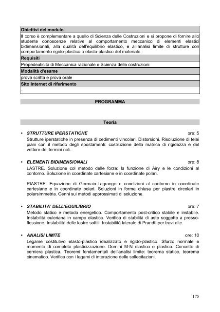 Facoltà di Ingegneria - Udu Lecce