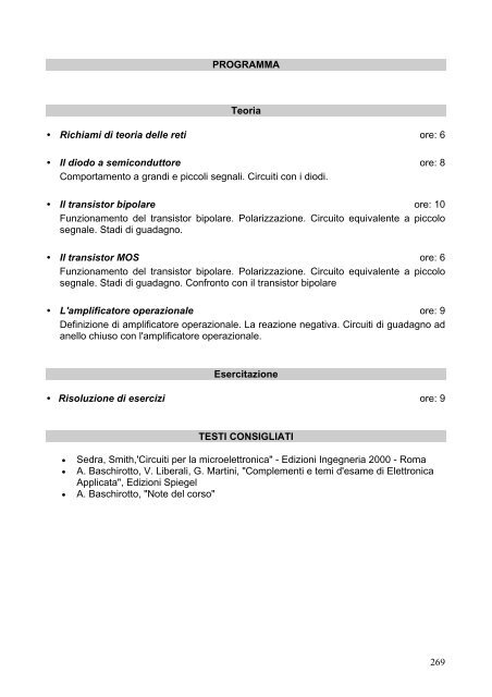 Facoltà di Ingegneria - Udu Lecce