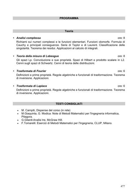 Facoltà di Ingegneria - Udu Lecce