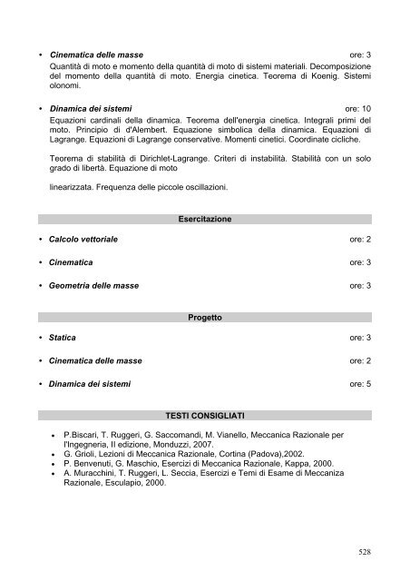 Facoltà di Ingegneria - Udu Lecce