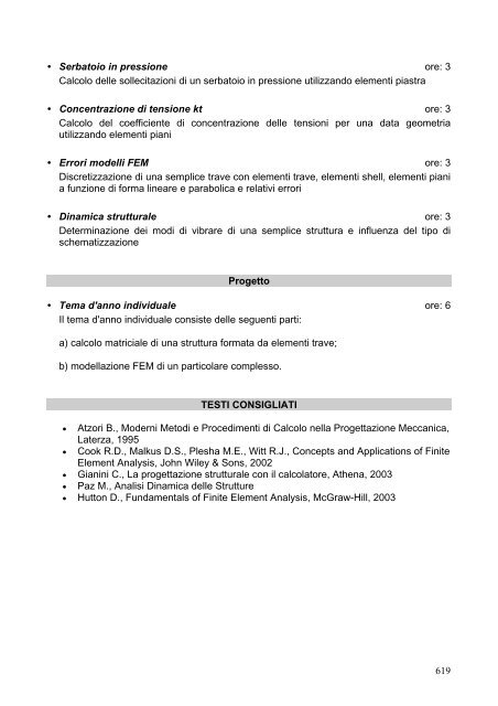 Facoltà di Ingegneria - Udu Lecce