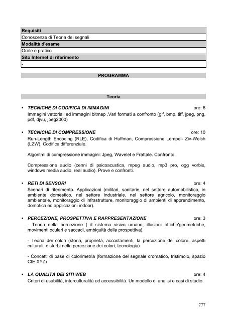 Facoltà di Ingegneria - Udu Lecce