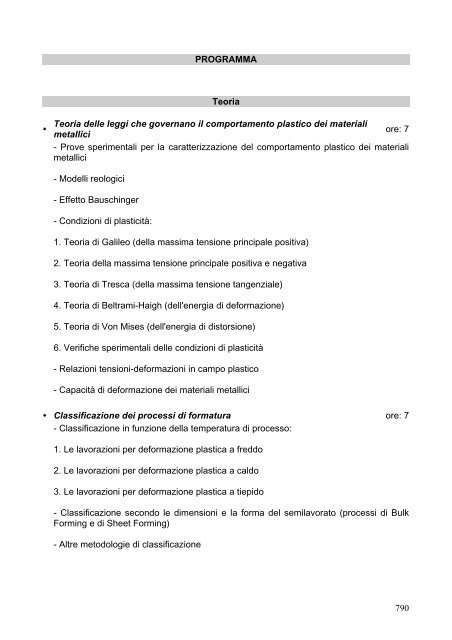 Facoltà di Ingegneria - Udu Lecce