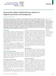 Review Intravascular catheter-related infections ... - Antimicrobe.org