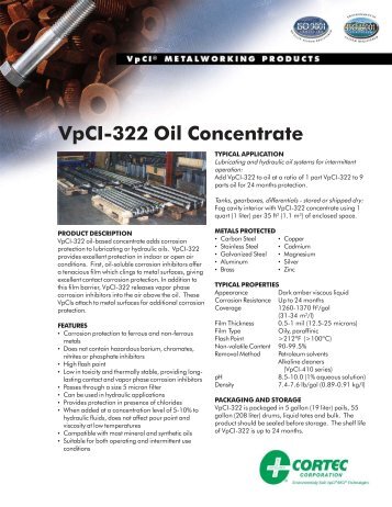 VpCI-322 Oil Concentrate