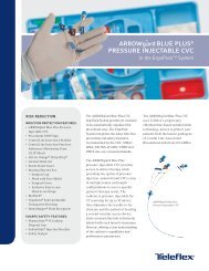 ARROWg ardBLUE PLUS PRESSURE INJECTABLE CVC