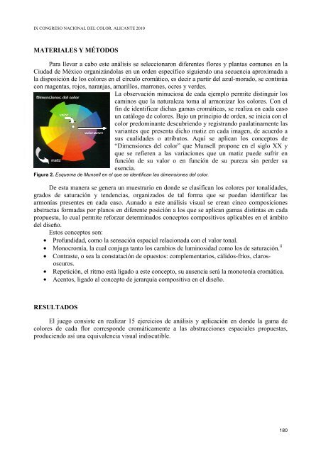 IX CONGRESO NACIONAL DEL COLOR - Publicaciones de la ...