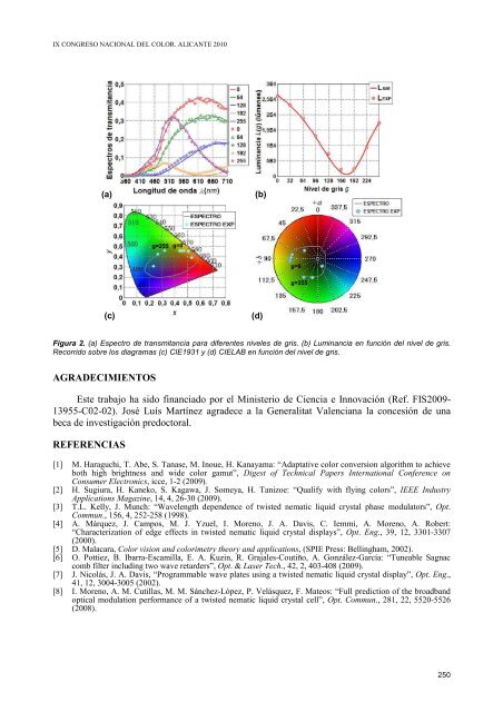 IX CONGRESO NACIONAL DEL COLOR - Publicaciones de la ...