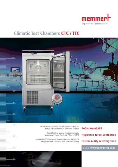 Memmert Climatic Test Chambers CTC / TTC