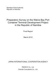 Port of Walvis Bay New CT Feasibility Study March 2010