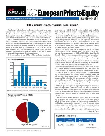 June 2012 - Standard & Poor's