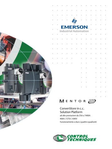 Convertitore in c.c. Solution Platform - Control Techniques