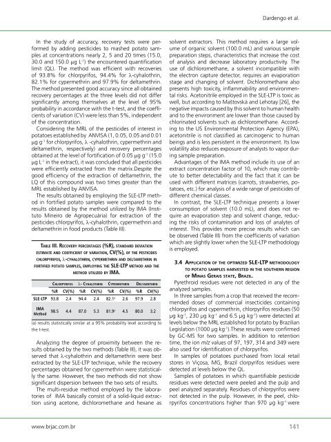 Brazilian Journal of Analytical Chemistry - BRJAC - Brazilian Journal ...