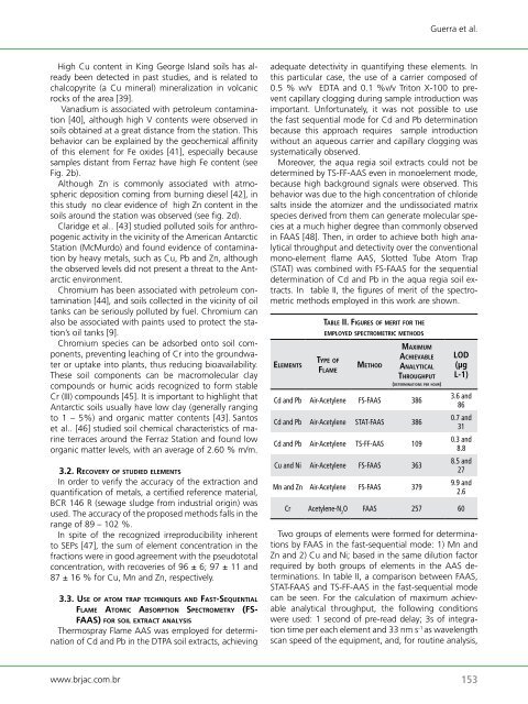 Brazilian Journal of Analytical Chemistry - BRJAC - Brazilian Journal ...