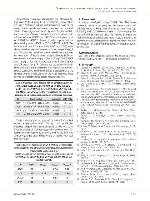 Brazilian Journal of Analytical Chemistry - BRJAC - Brazilian Journal ...