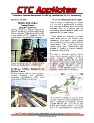 Vibration Monitoring on Cooling Towers - Connection Technology ...