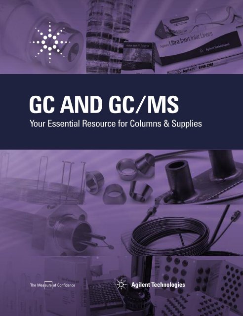 GC and GC/MS supplies - Agilent Technologies