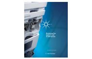 Maintaining Your Agilent LC and LC/MS Systems - Postnova Analytics