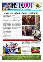 Did You Know? - CTC Kingshurst Academy