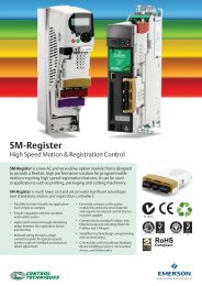 SM-Register - Control Techniques