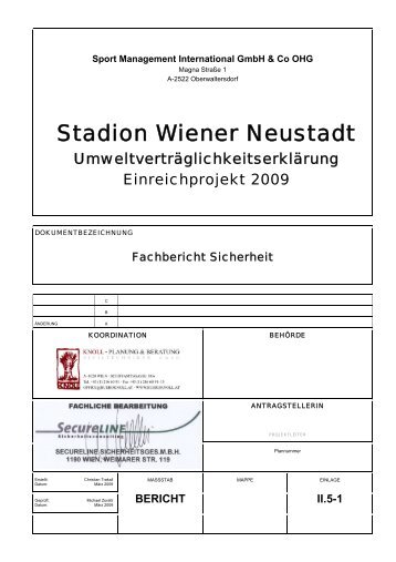 5 VORSCHRIFTEN - RICHTLINIEN - SecureLINE