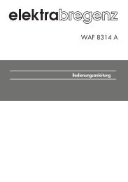 WAF 8314 A - Elektra Bregenz