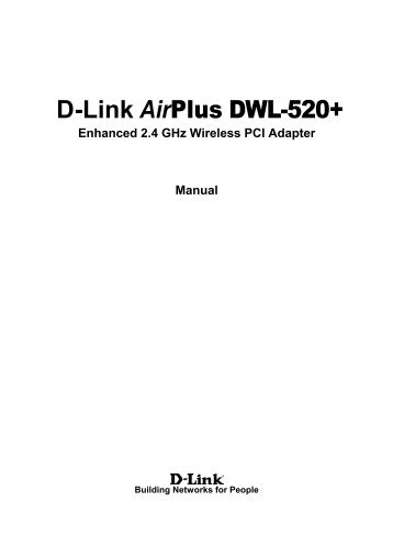 D-Link Airplus DWL-520+