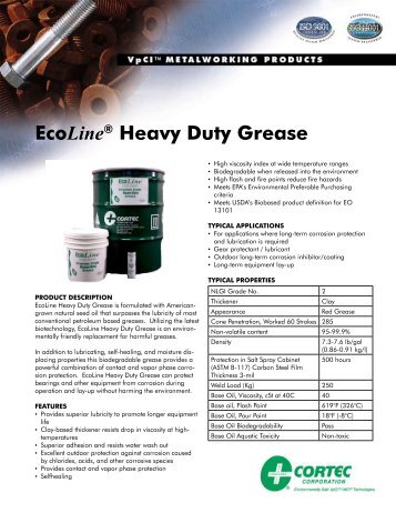 EcoLine® Heavy Duty Grease