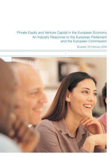 Private Equity and Venture Capital in the European Economy - EVCA